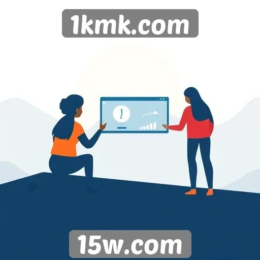 Acessibilidade e navegação no portal 1kmk.com