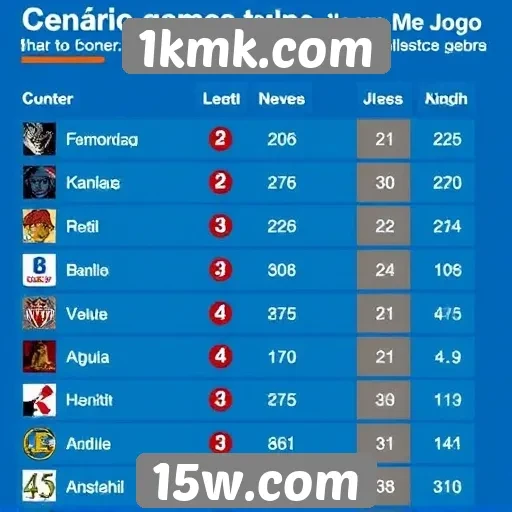 Desempenho dos jogos mais populares em 1kmk.com